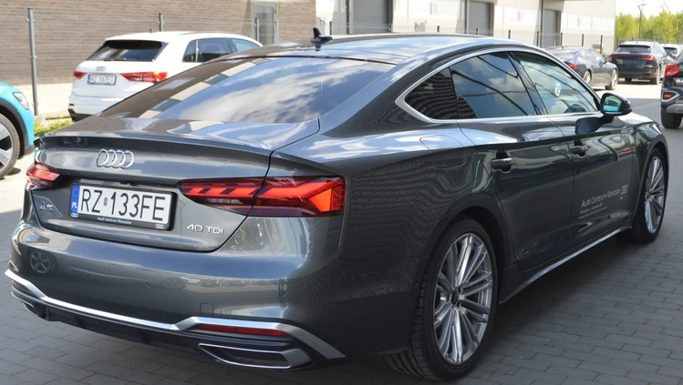 Audi A5 cena 215900 przebieg: 1891, rok produkcji 2023 z Suraż małe 56